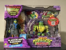 NEW Tubular Tortoise Karate Warriors / TMNT Mutant Mayhem  / Leo & Nardo 2 Pack￼