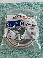 CERROWIRE 15 FT OF INDOOR 14-2 NM-B W/GROUND WIRE