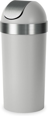 Umbra Venti Kitchen Trash Can with Swing Top Lid, Large 16-Gallon (62 L) Capacit