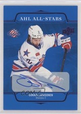 2021-22 Upper Deck AHL All-Stars Oskari Laaksonen #AS-8 Auto h8y