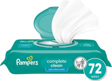 Complete Clean Baby Wipes - Fresh Scent 1X 72 Count