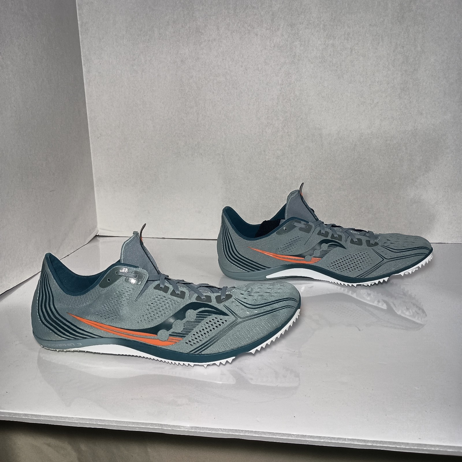 Size 10.5 - Saucony Endorphin 3 Men's Track Shoes S29070-2 W/ Spikes & Tool thumbnail 11