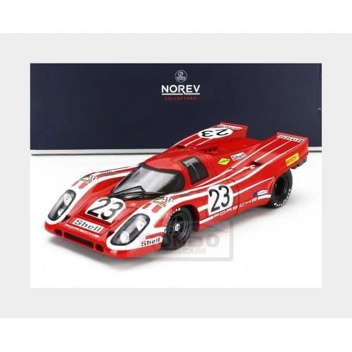 1:18 NOREV Porsche 917K #23 Winner Le Mans 1970 Herrmann Attwood NV187586 - Immagine 2 di 2