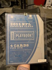 2011 Panini Playbook Football Packaging Cyan Printing Plate 1/1 From The Box