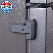 2 Pack Child Proof Fridge Lock with Adhesive No Tools Required..................