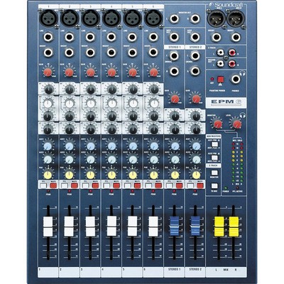 Soundcraft EPM6 6Channel MultiFormat Mixer