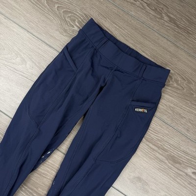 Kerrits Women s Pull On Equestrian Riding Pants Blue Size XS Read 