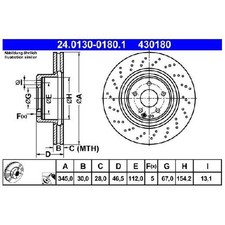 2x Bremsscheibe vorne für Mercedes C-Klasse CL203 W203 S203 CLK C209 id74352 2x Bremsscheibe vorne für Mercedes C-Klasse CL203 W203 S203 CLK C209 id74352