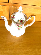 Royal Albert Old Country Roses Coffee Pot with Lid