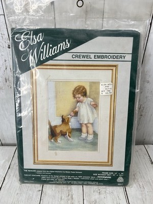 Elsa Williams Crewel The Reward Wool Embroidery Kit Bessie Pease Gutmann