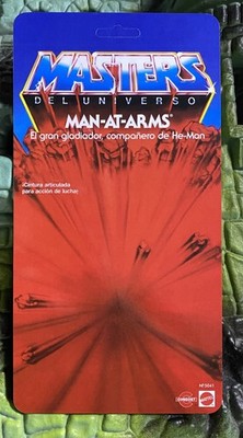 * MAN AT ARMS Congost Spanien 8 Back Custom Card MASTERS Universo UNIVERSE MOTU