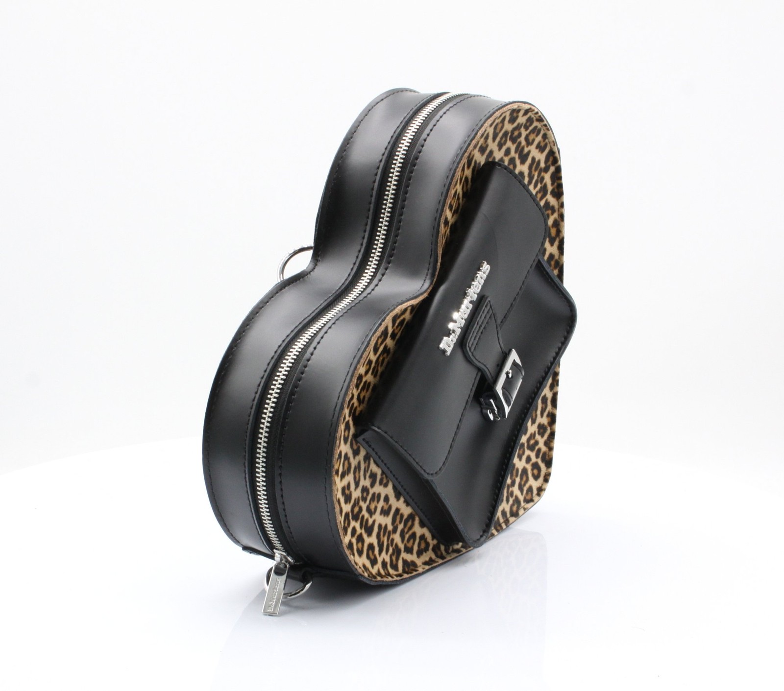 DR. MARTENS HEART BACKPACK CROSSBODY BAG PONY LEOPARD PRINT LEATHER RRP £130 AD image 7