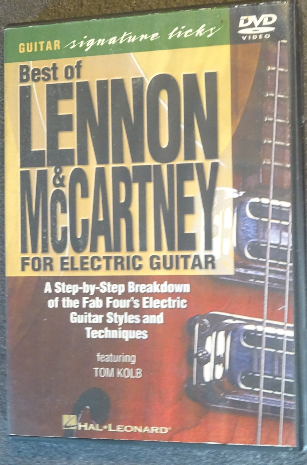 'Best of Lennon & McCartney for Electric Guitar' DVD The Beatles