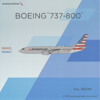 NGM08051 1:200 NG Model American Airlines B737-800 Reg #N927NN