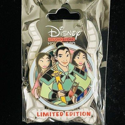 LE DSSH Mulan Many Sides of Me Warrior Ping Destination D23 DSF Disney Pin 2025