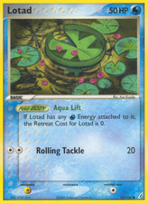 2006 LOTAD 55/100 COMMON CRYSTAL GUARDIANS POKEMON LIGHTLY PLAYED
