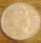 1911 D Barber Dime 90% Silver ***XF Details***Full Liberty*** Very Nice Coin
