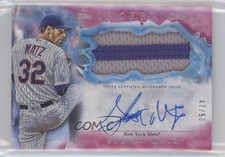 2017 Topps Inception Magenta 47/50 Steven Matz #IAP-SM Patch Auto 0g4