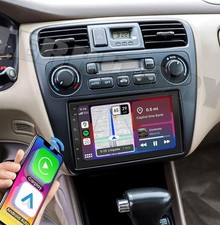 Carplay Car Radio Stereo Android Auto Gps Navi For Honda Accord 1999-2001 2002