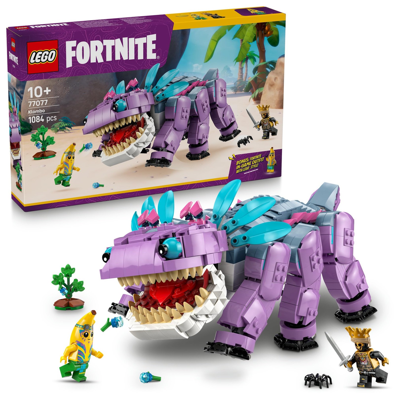 LEGO Fortnite Chromebo 77077 Building Kit with Exclusive Minifigures
