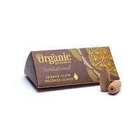 RäUcher Set Sandelholz NatüRliche RüCkfluss RäUcherkegel -- 24 G + Mosaik Teelic