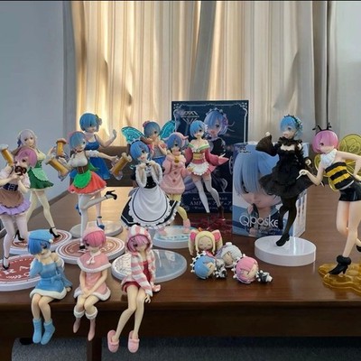 Re:Zero Rem Ram Emilia Figuren Lot 19 Stück Preis Figuren Sammlung