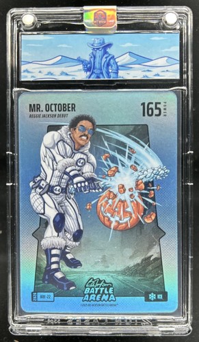 2026 Bo Jackson Battle Arena Griffey Mr. October Blue Battlefoil SP #BBF-22