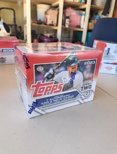 2023 Topps Series 2 Baseball Hobby Jumbo Box Factory Sealed  – 1 Auto & 2 Relics