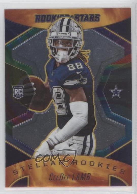 2020 Panini Rookies & Stars Stellar Rookies CeeDee Lamb #SR-7 RC 01e1