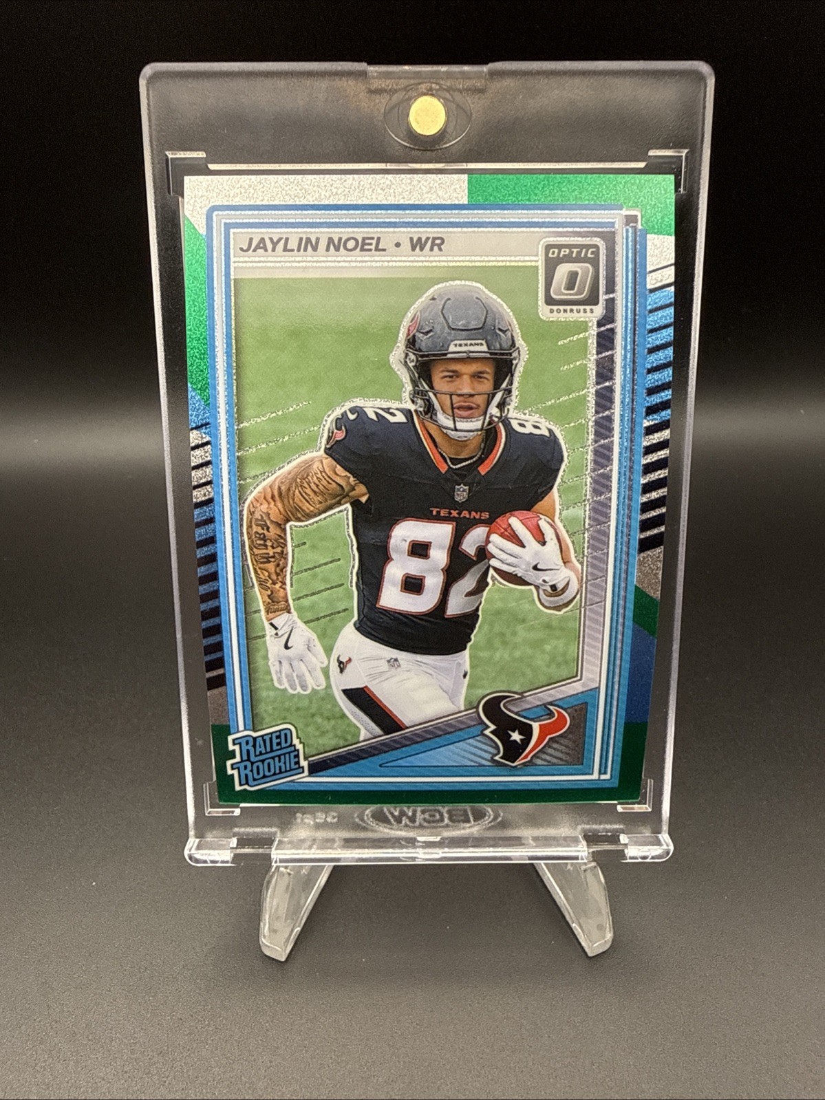 2025 Donruss Optic Rated Rookie Jaylin Noel JAZZ SSP Prizm 🔥 Texans #241 RC