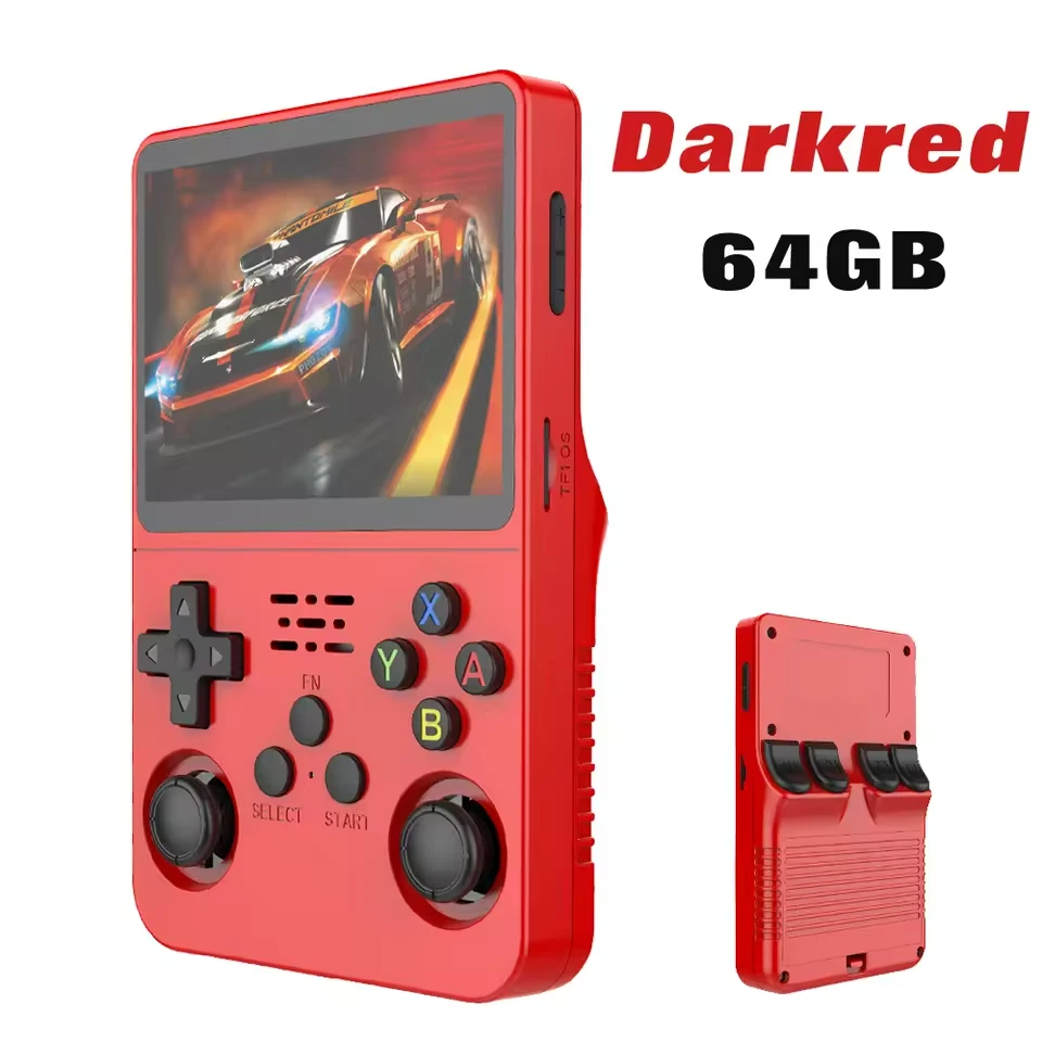 RETRO-BIT R36S Retro Handheld Game Console 3.5" Screen 20000+ Games 64GB/128GB Gift