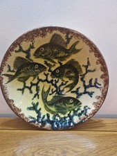 Large Spanish Pottery Charger By Rissec
