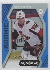 2017-18 Upper Deck Synergy Rookie Blue Tier 2 Rookie Filip Chlapik #84 0m8e