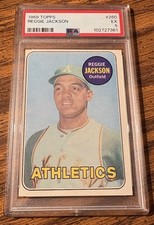 1969 Topps - Reggie Jackson #260
