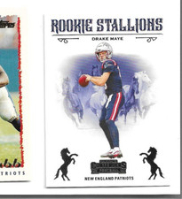 New England Patriots Football Cards Pick & Choose Brady / Welker / Glenn / Maye