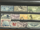 UNITED STATES: 1926 - 1939 11 Airmail Stamps. Completed in Year Sets - Perf. - U — photo 1