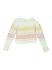 Cat  Jack Girls Ivory Pullover Sweater 6