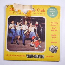 View-Master Mickey Mouse Club Mouseketeers- 3 reel packet 865 A-C