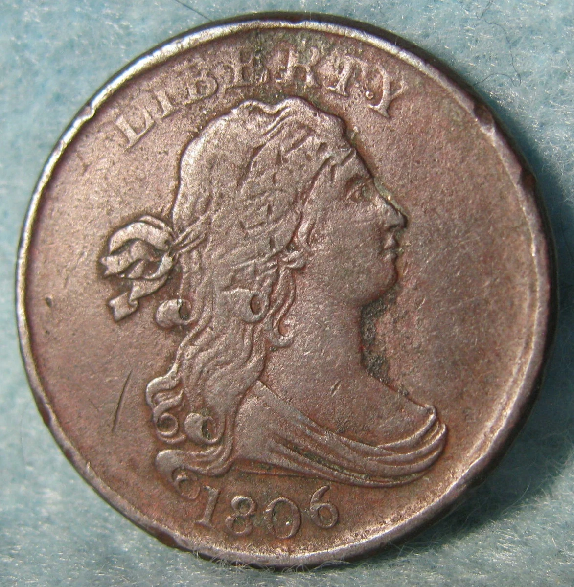 1806 Year Draped Bust Half Cents (1800-1808) for sale | eBay