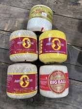 100 Cotton Crochet Thread 5 Spools