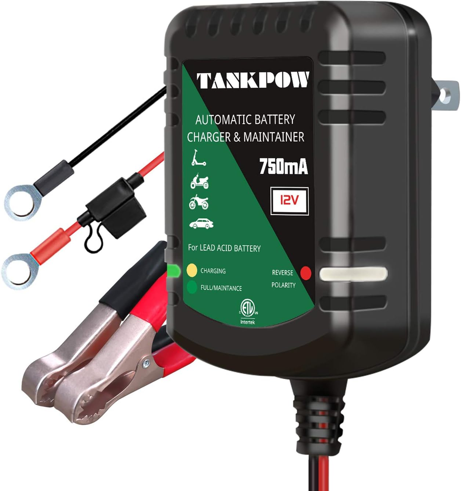 750Ma Battery Charger,12V Car Battery Charger,Float Charger,Trickle Charger and 750Ma Battery Charger,12V Car Battery Charger,Float Charger,Trickle Charger and
