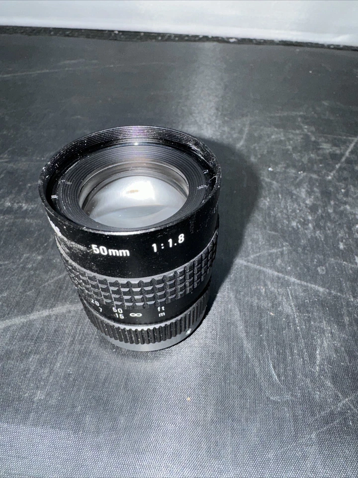 RARE COSMICAR TELEVISION LENS 50mm  1:1.8 - Image 4 of 4