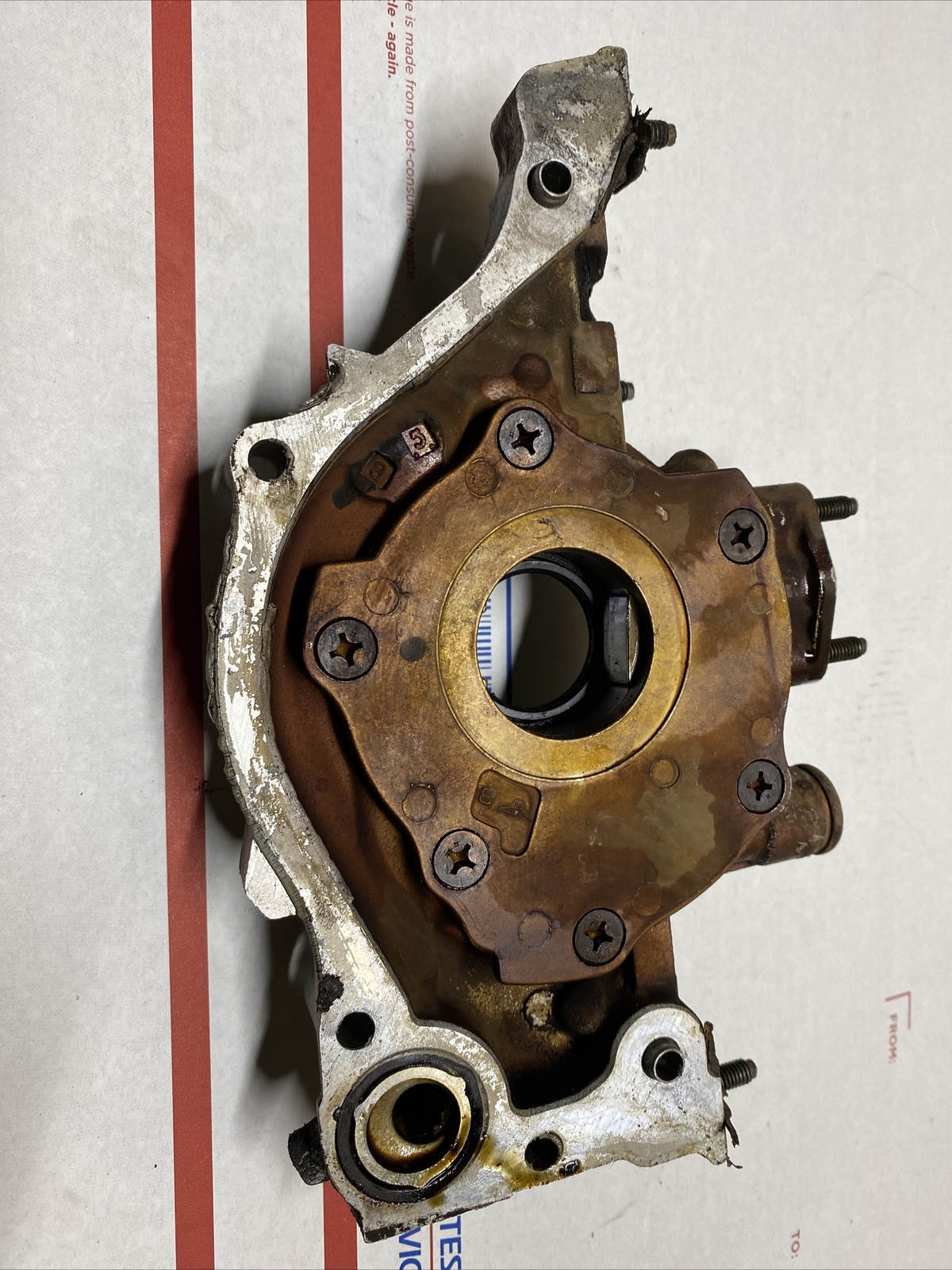 9600 Civic Del Sol D16y8 oil pump assembly Honda Del Sol Used Oem 3561