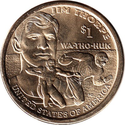 USA 2 x 1 Dollar 2018 ''Native American Dollar'' P+D