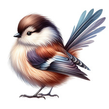 Wall Decal Sticker Watercolour Spring Bird Wall Sticker 18X18cm Large