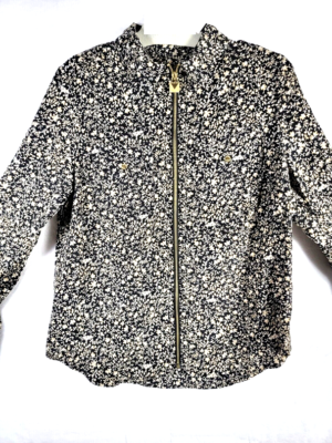 ジャケット $74 Michael Kors Woman's Long Sleeve Zip-up Floral Top Polyester