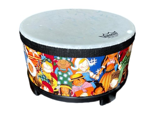 REMO Rhythm Club Floor Tom Kid's Drum 10" Children's Percussion Made in Taiwan
