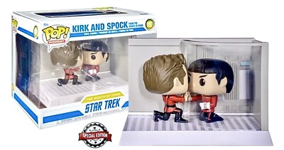 FUNKO EXKLUSIVER POP! MOMENT STAR TREK KIRK & SPOCK THE ZORN OF KHAN #1197 - NEU