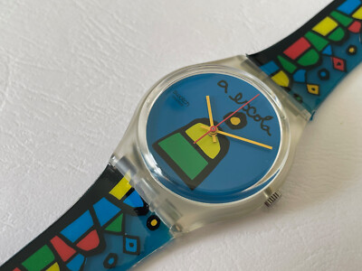 Vintage Swatch von 2000: ''Escola'' (GK333) - ungetragen und läuft