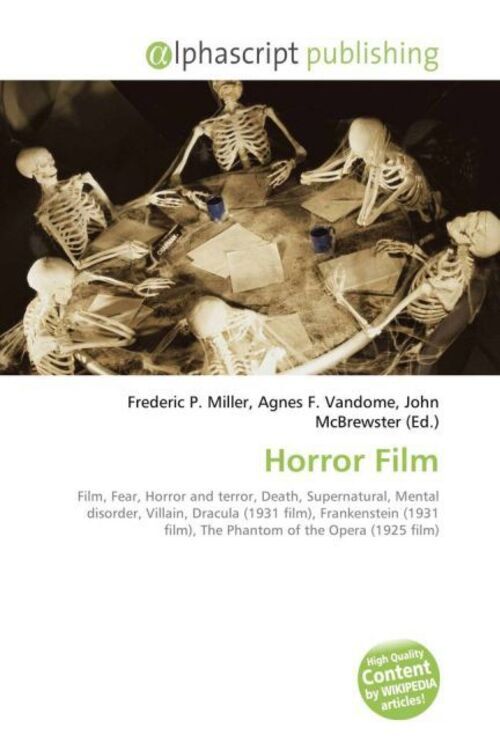 Frederic P. Miller (u. A.) | Horror Film | Taschenbuch | Englisch